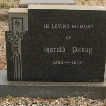 PENNY Harold 1893-1972
