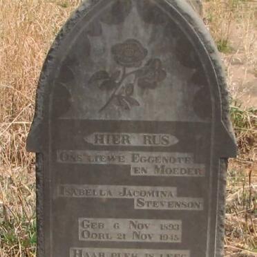 STEVENSON Isabella Jacomina 1893-1945
