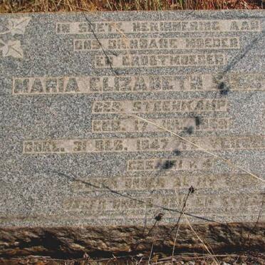 SCHUTTE Maria Elizabeth nee STEENKAMP 1869-1947