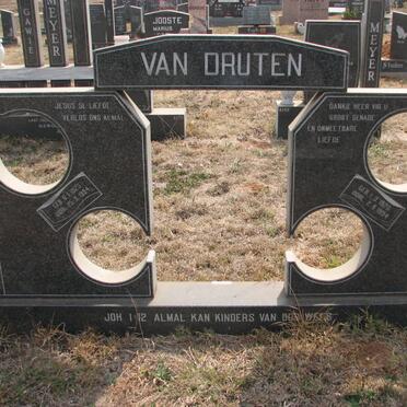 DRUTEN Henry, van 1920-1994 &amp; Bubbles 1923-1994
