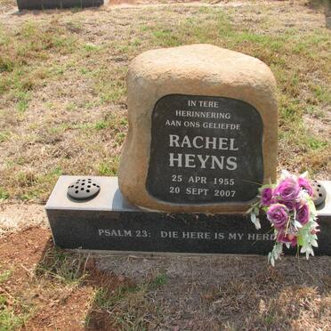 HEYNS Rachel 1955-2007