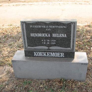 KOEKEMOER Hendricka Helena 1929-1999
