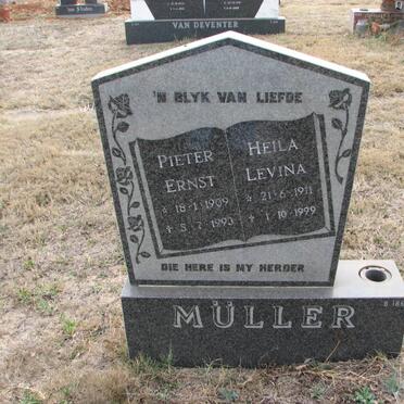 MÜLLER Pieter Ernst 1909-1993 &amp; Heila Levina 1911-1999