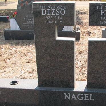 NAGEL Dezsö, 1922-1988 &amp; Etel 1932-1998