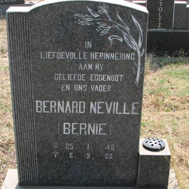NEVILLE Bernard 1948-1988