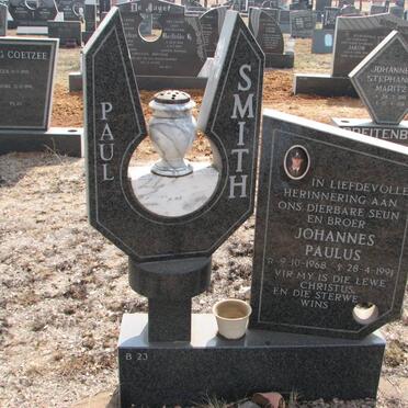 SMITH Johannes Paulus 1968-1991