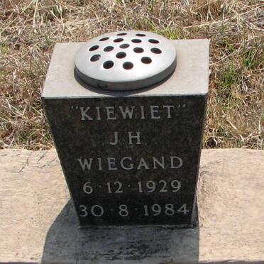 WIEGAND J.H. 1929-1984