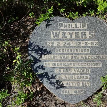 WEYERS Phillip 1924-1963