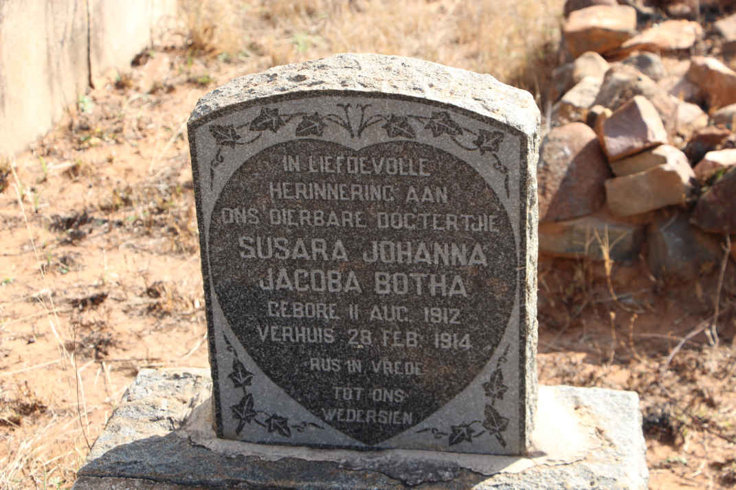 BOTHA Susara Johanna Jacoba 1912-1914