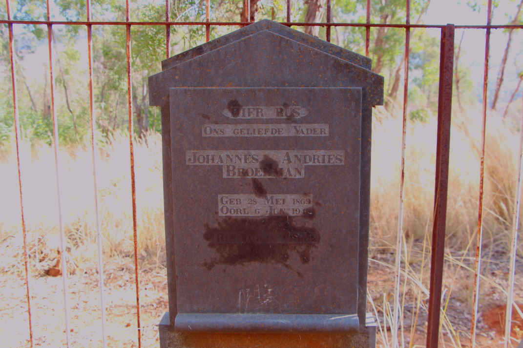 BROEKMAN Johannes Andries 1869-1943