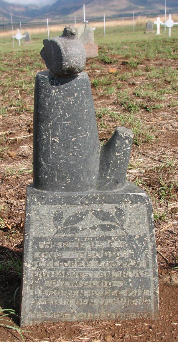 PRINSLOO Johannes Andrias 1912-1913