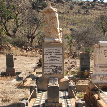 BURGER Schalk Willem 1852-1918