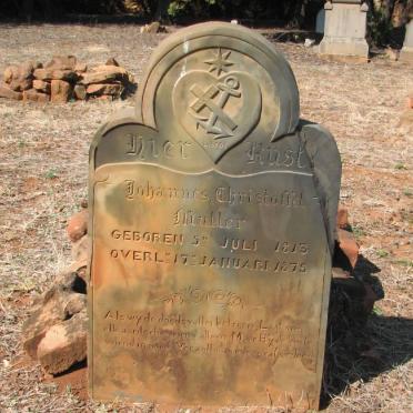 MULLER Johannes Christoffel 1813-1879