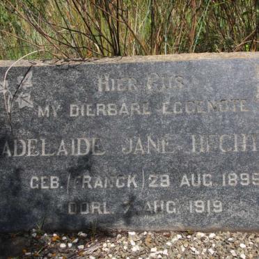 HECHTER Adelaide Jane nee FRANCK 1895-1919