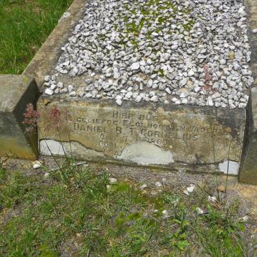 CORNELIUS Daniel B.T. 1869-19?2