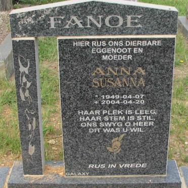 FANOE Anna Susanna 1949-2004