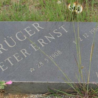 KRÜGER Pieter Ernst 1908-1980