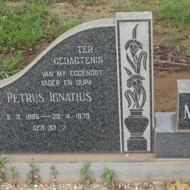 MARÉ Petrus Ignatius 1885-1973