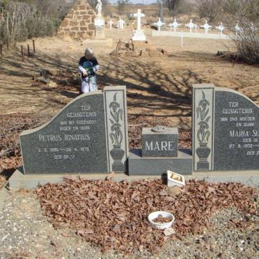 MARÉ Petrus Ignatius 1885-1973 &amp; Maria Susanna DE WAAL 1903-1981