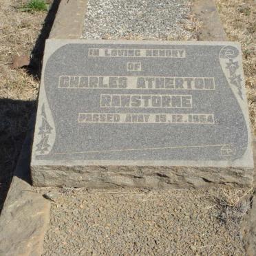 RAWSTORNE Charles Atherton -1954