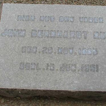 RUST John Bernhardt 1865-1951