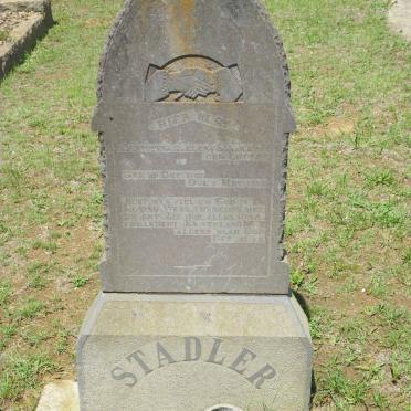 STADLER Christina Helena nee LOTTER 1867-1933