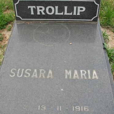 TROLLIP Susara Maria 1916-1997