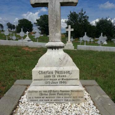 PAWSON Charles -1901