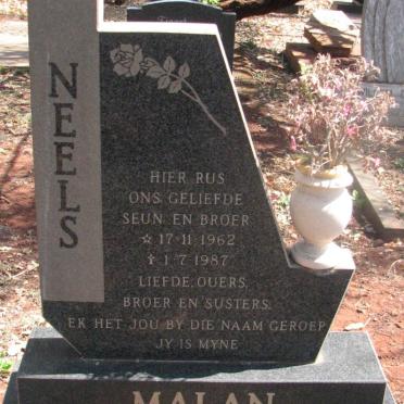 MALAN Neels 1962-1987