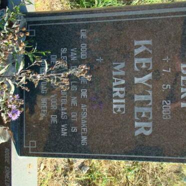 KEYTER Bert -2003 &amp; Marie