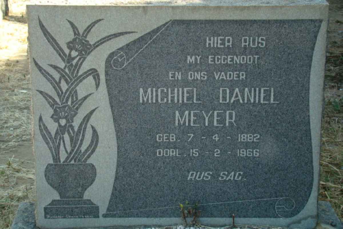 MEYER Michiel Daniel 1882-1966