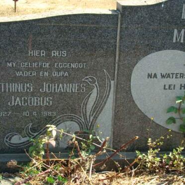 MURRAY Marthinus Johannes Jacobus 1927-1983