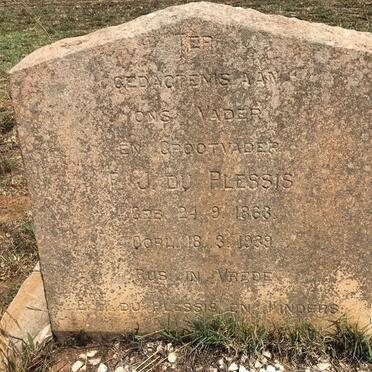 PLESSIS ?.J., du 1863-1939