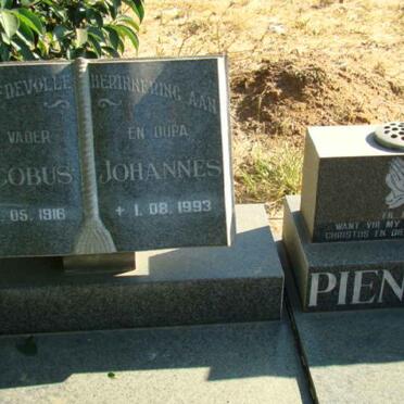 PIENAAR Jacobus Johannes 1916-1993