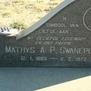SWANEPOEL Mathys A.P. 1883-1972