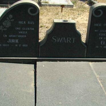 SWART Jurie 1898-1931 &amp; Elizabeth 1890-1978