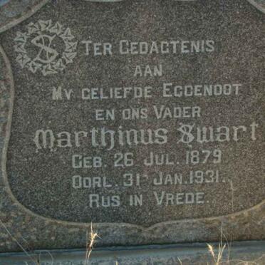 SWART Marthinus 1879-1931
