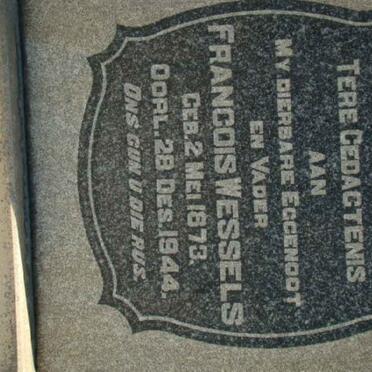 WESSELS Francois 1873-1944