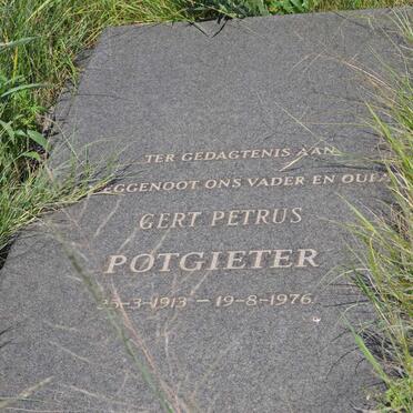 POTGIETER Gert Petrus 1913-1976