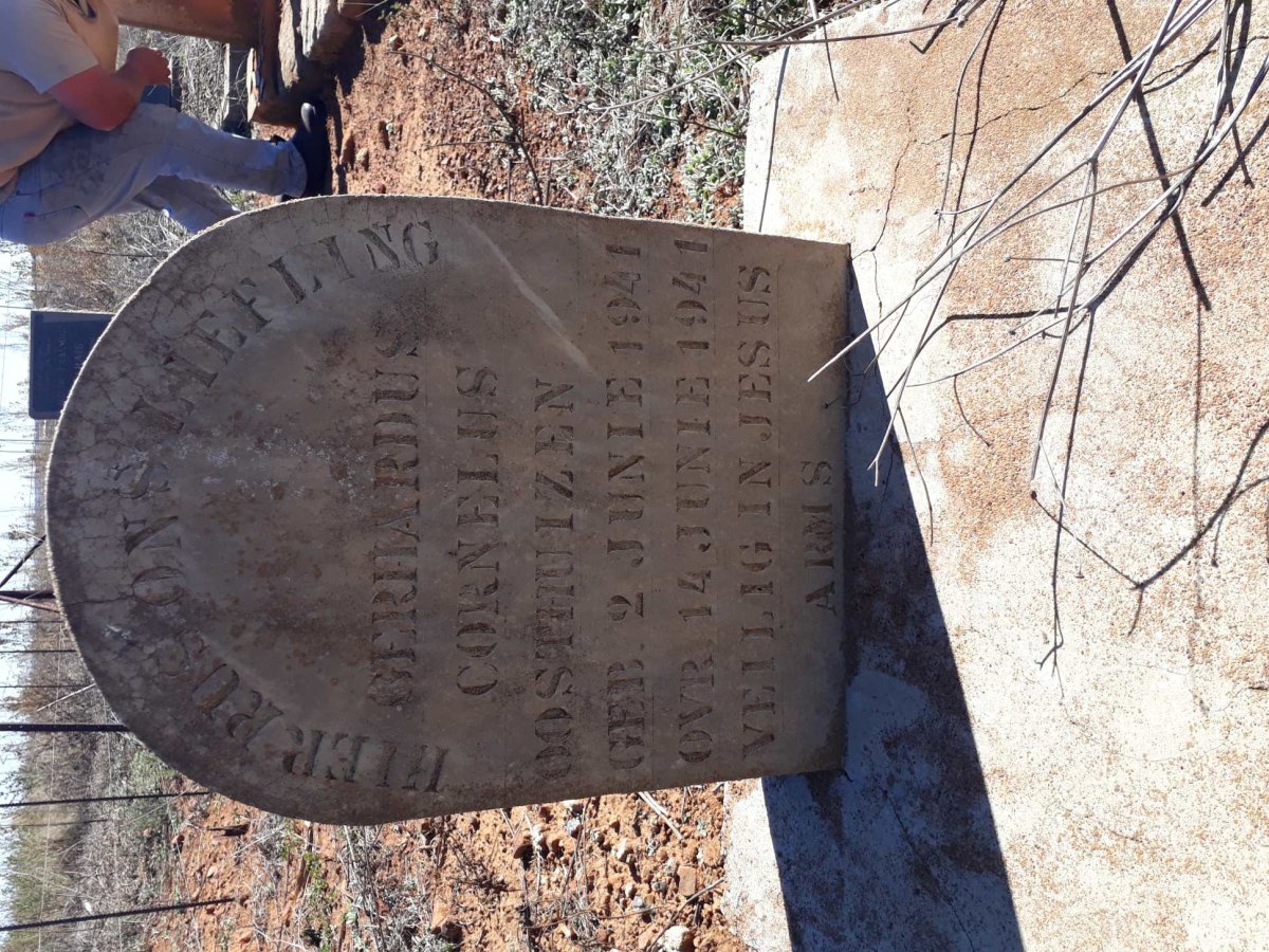 OOSTHUIZEN Gerhardus Cornelus 1941-1941