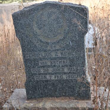 KRUGER Cornelius C. 1856-1901