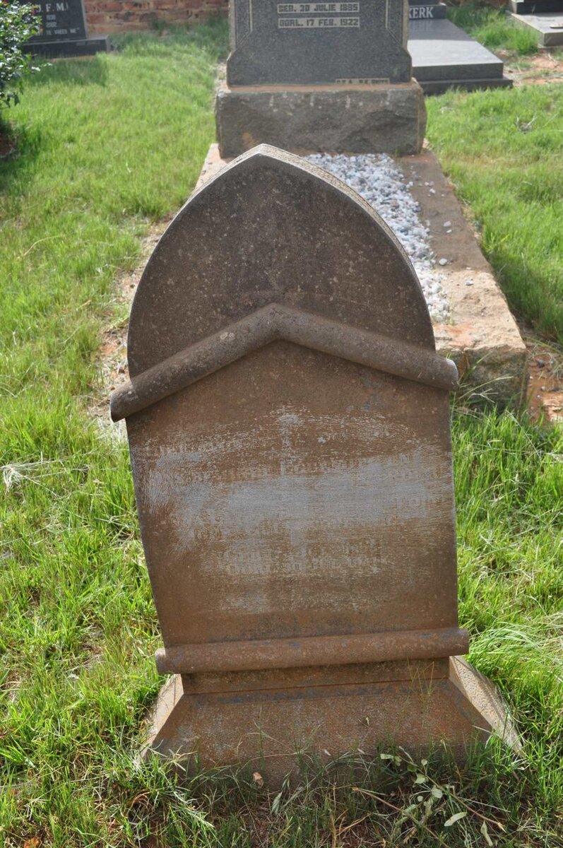 TOIT Anna Elizabeth ?, du nee GULDENPFENNIG 1895-1941