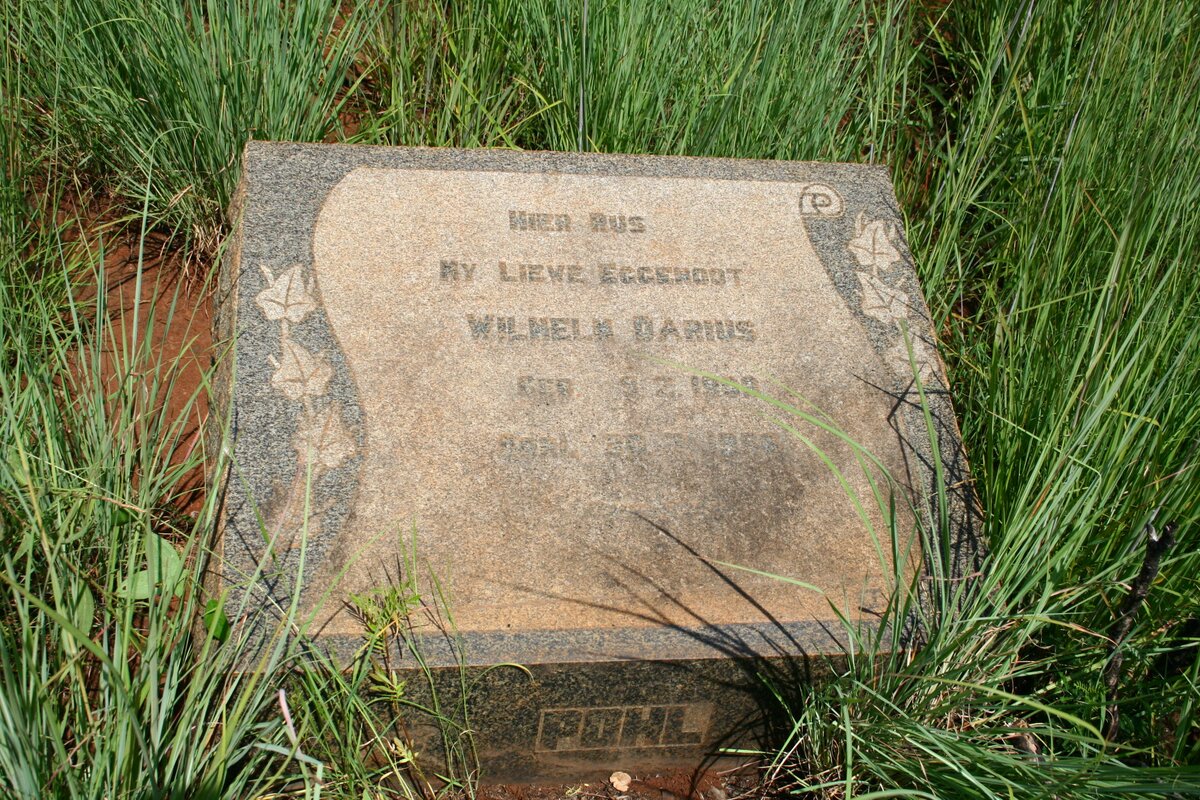 POHL Wilhelm Darius 1909-1955