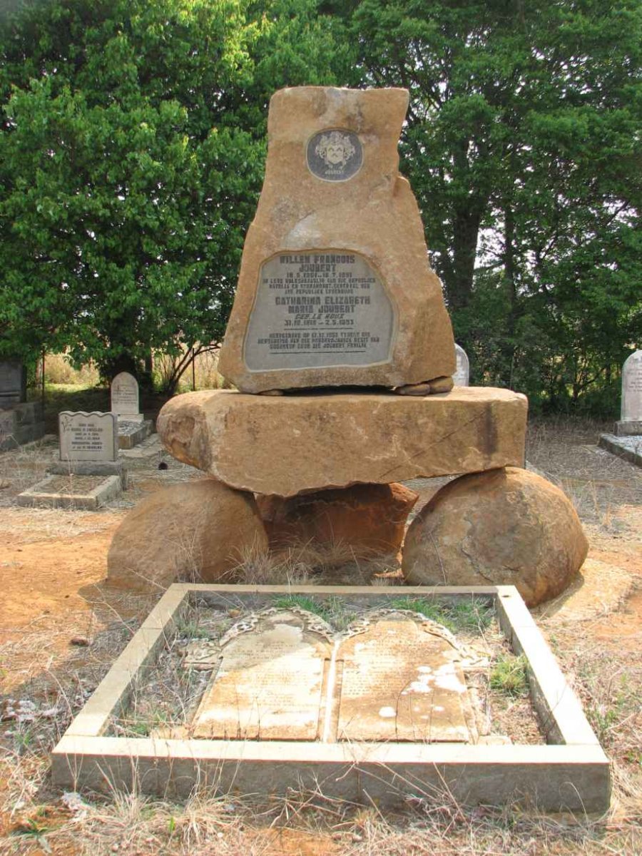 JOUBERT Willem Francois 1801-1891 &amp; Catharina Elizabeth Maria LE ROUX  1818-1893 