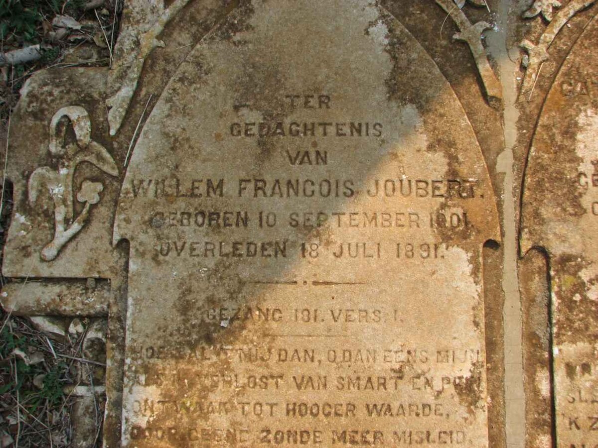 JOUBERT Willem Francois 1801-1891