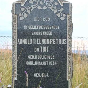 TOIT Arnold Tielmon Petrus, du 1853-1934