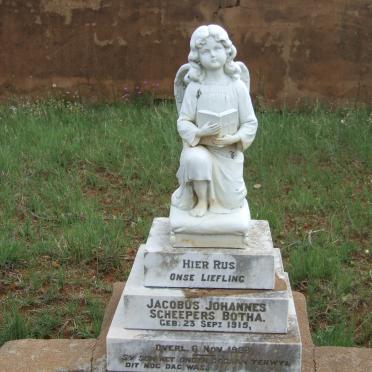 BOTHA Jacobus Johannes Scheepers 1915-1928