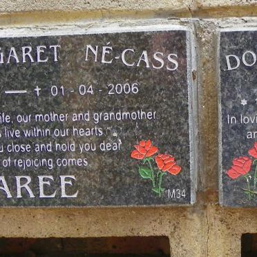 MAREE Ellen Magaret Né-Cass 1942-2006 :: MAREE Dorinda 1973-2003 :: MAREE Tarryn Elisha 2002-2003