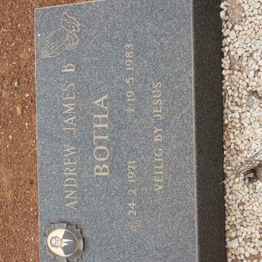 BOTHA Andrew James B. 1921-1983