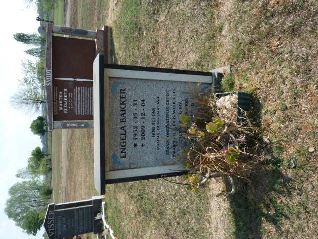 BAKKER Engela 1952-2009